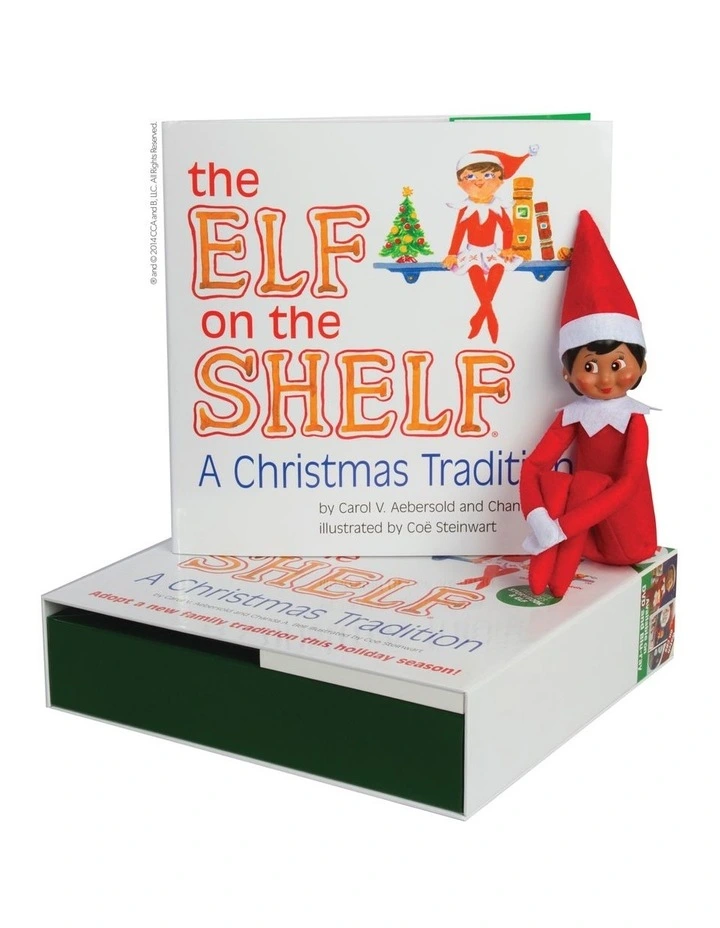 Elf On The Shelf Girl with Brown Eyes