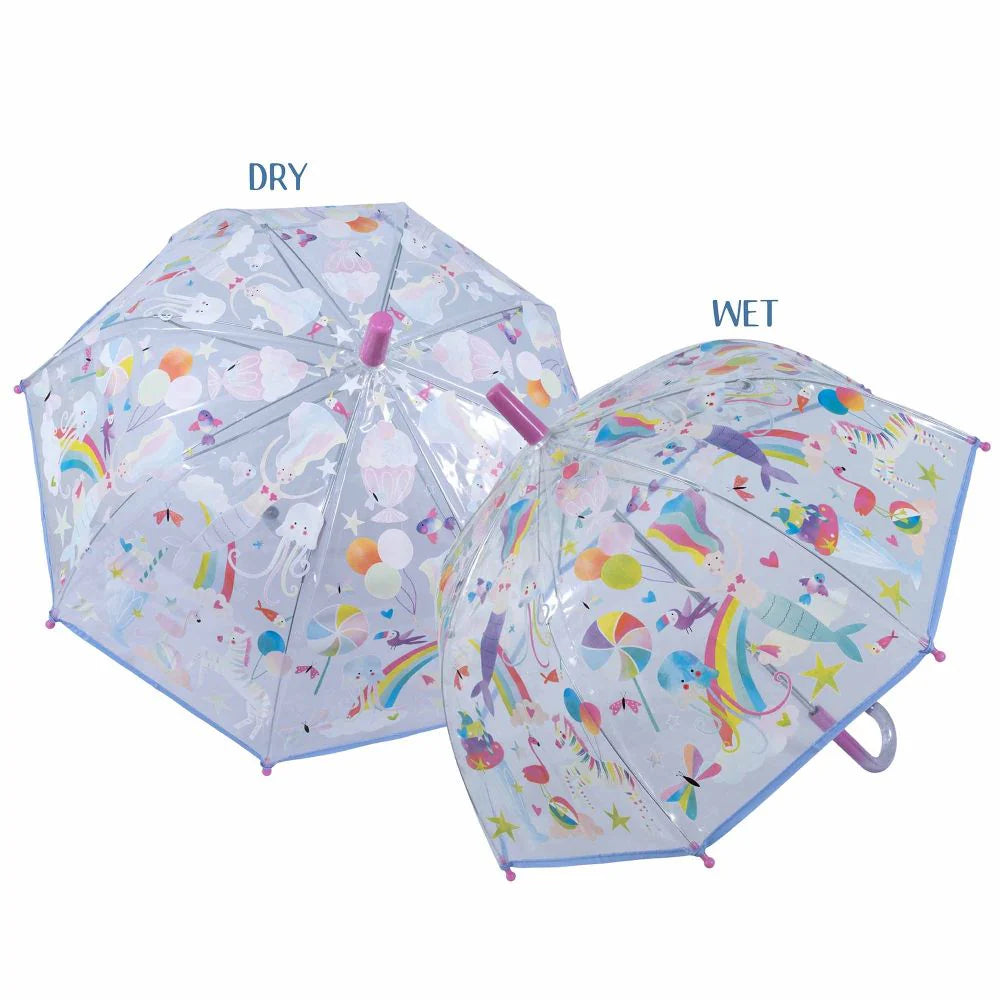 Floss & Flock Colour Changing Umbrella Fantasy