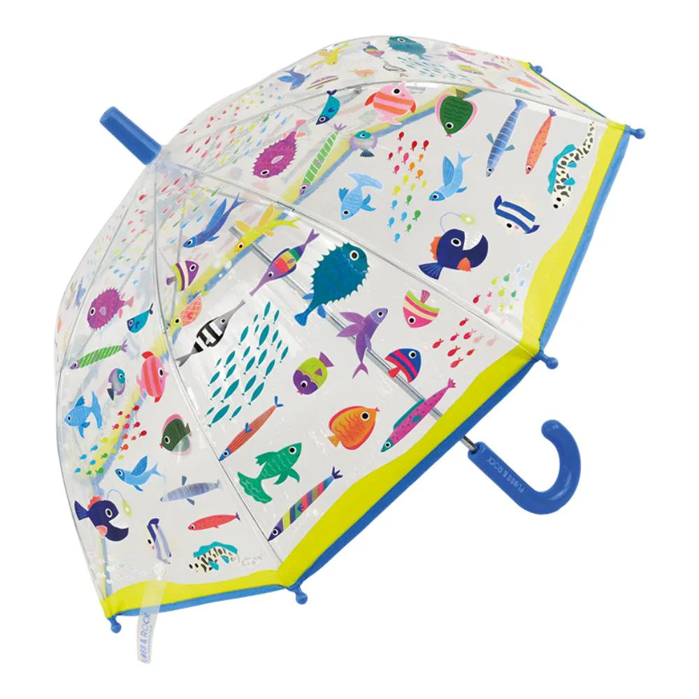 Floss & Flock Colour Changing Umbrella Ocean