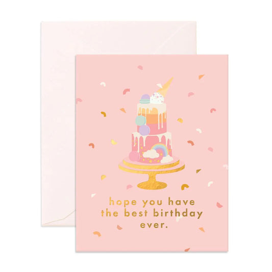Fox & Fallow Best Birthday Cake Birthday Card