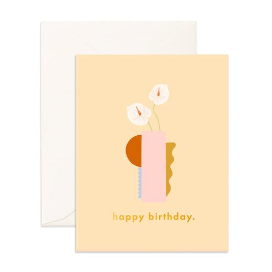 Fox & Fallow Birthday Taliflower Birthday Card