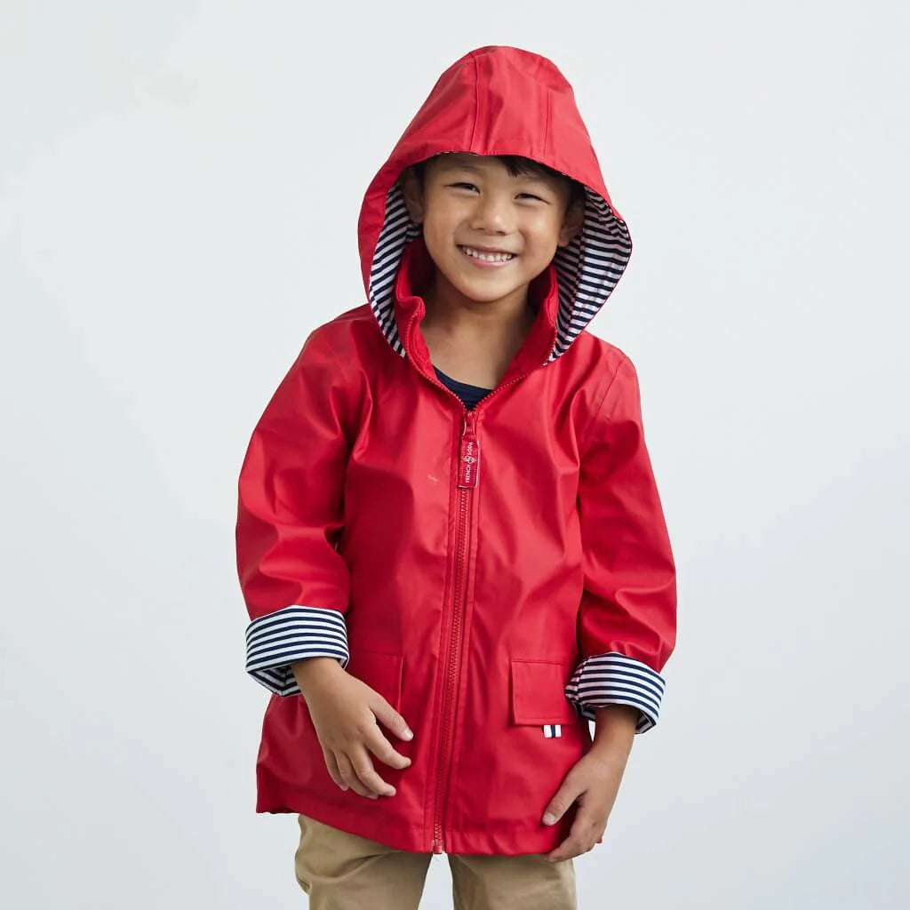 French Soad Raincoat Red