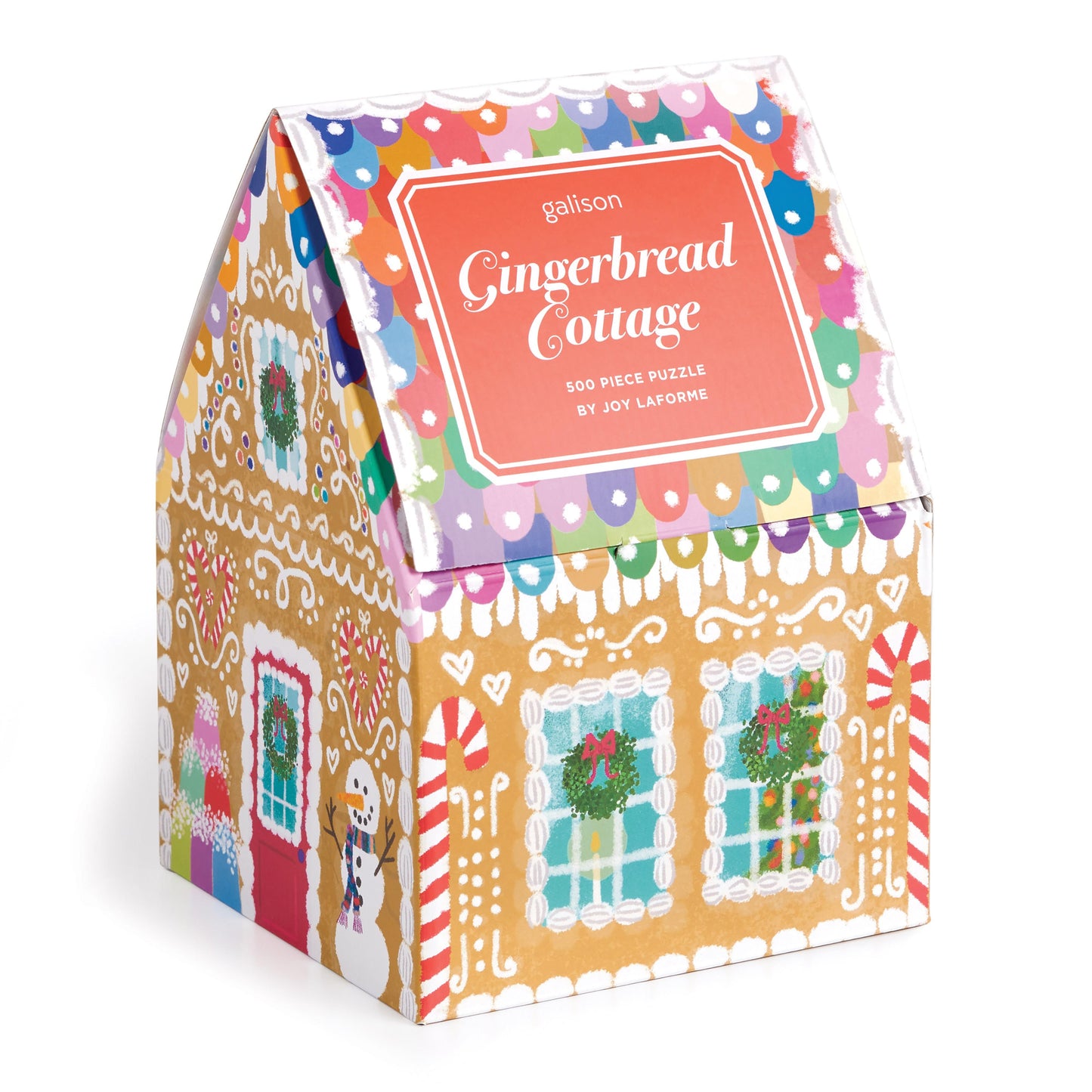 Galison 500pc Jigsaw Puzzle Gingerbread House