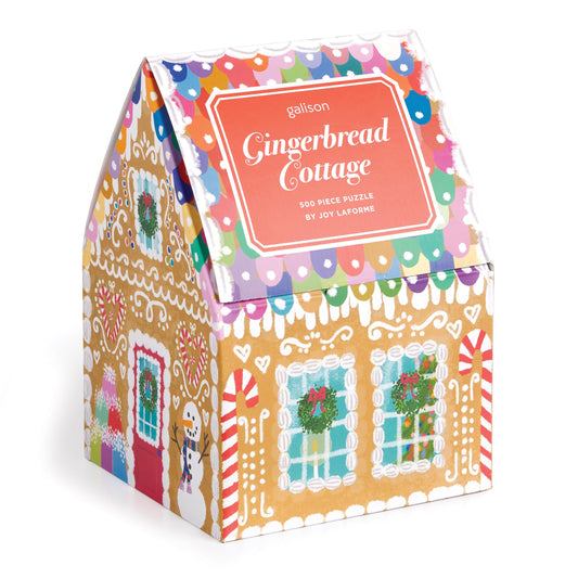 Galison 500pc Jigsaw Puzzle Gingerbread House