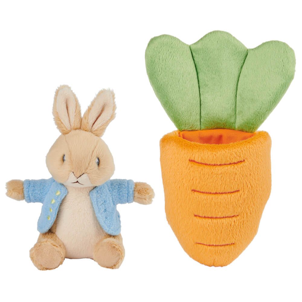 GUND Peter Rabbit Mini Plush and Carrot