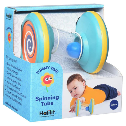 Halilit Tummy Time Spinning Tube