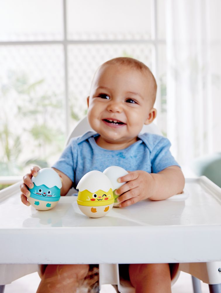 Hape Happy Hatchlings Wobble Rattles
