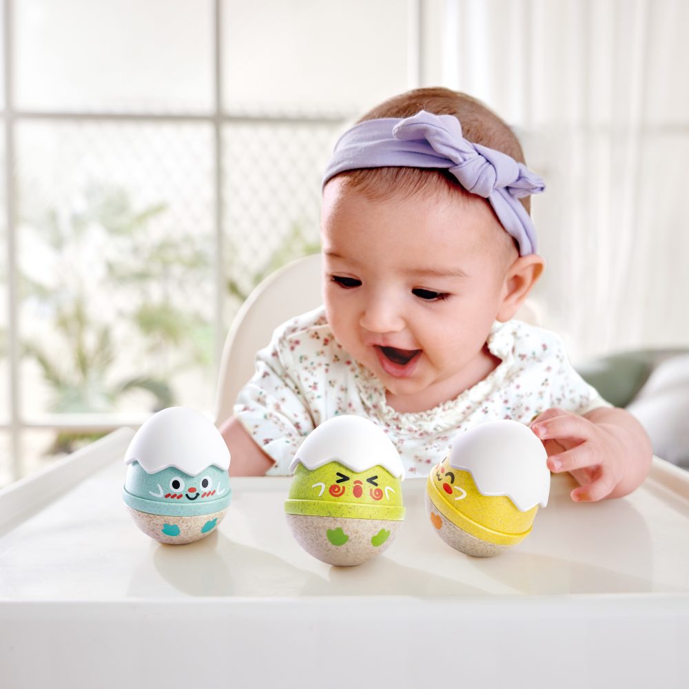 Hape Happy Hatchlings Wobble Rattles