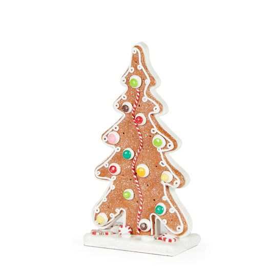 Holly & Ivy 2D Gingerbread Party Mix Tree