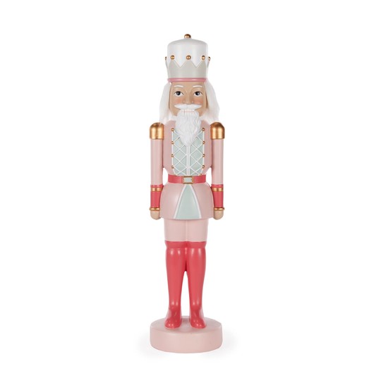Holly & Ivy Enchanted Pink Nutcracker Large