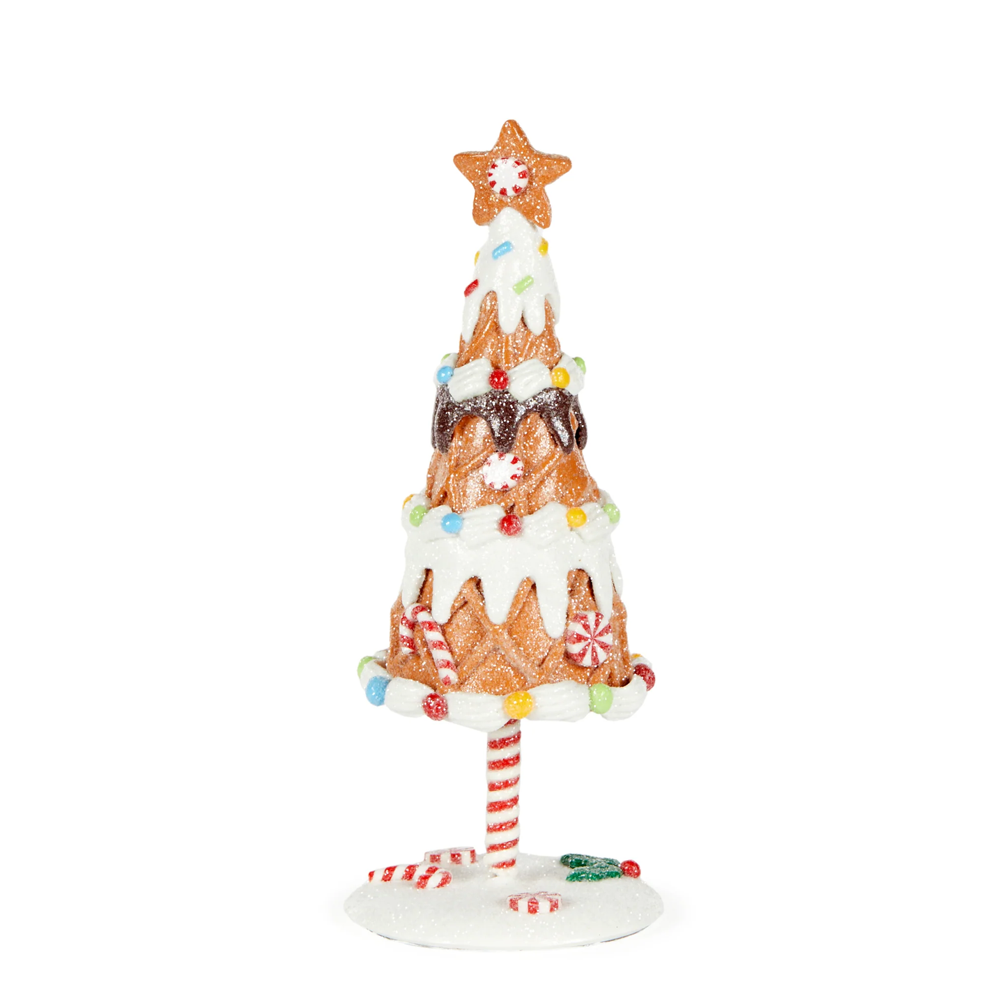 Holly & Ivy Gingerbread Party Mix Tree