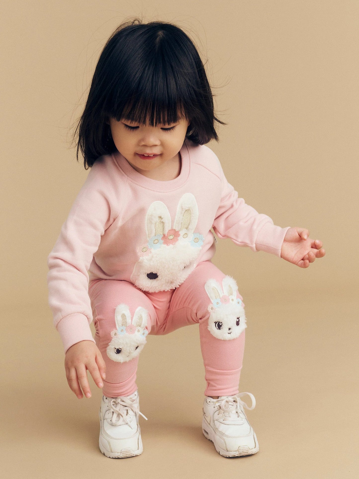 Huxbaby Blossom Fur Bunny Sweatshirt