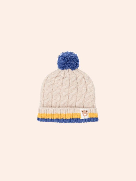 Huxbaby Cable Stripe Beanie