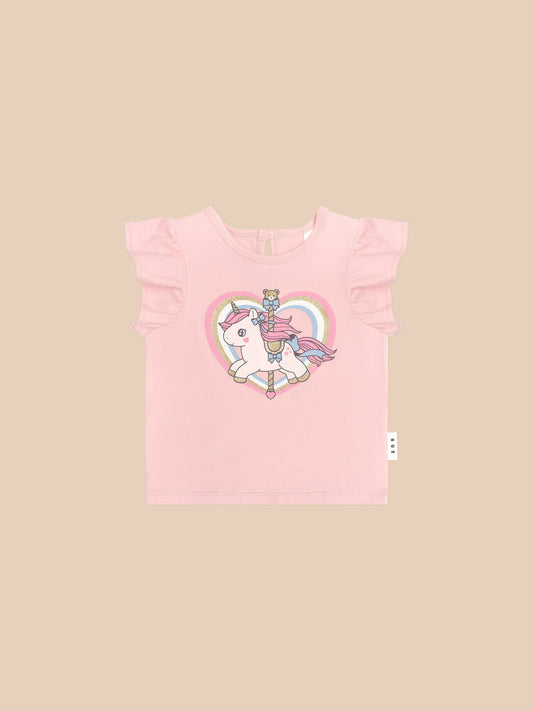 Huxbaby Carousel Frill T-Shirt