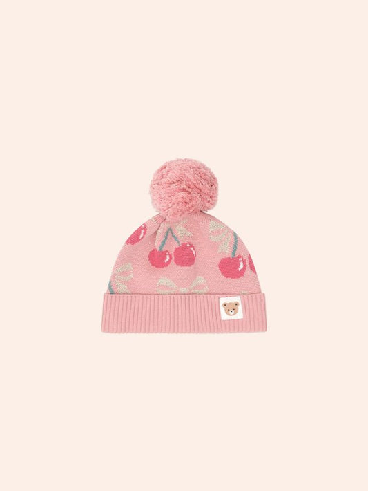 Huxbaby Cherry Bow Beanie