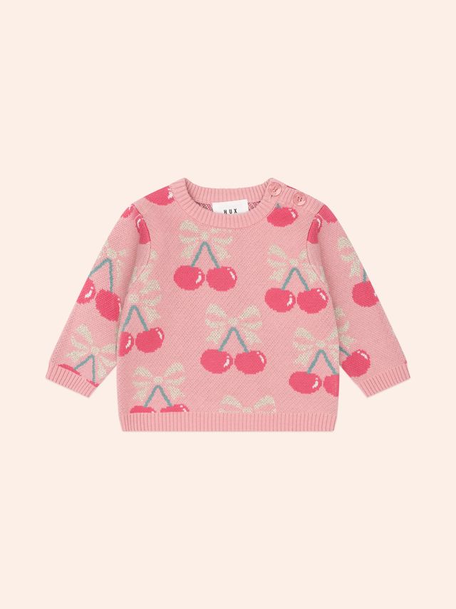 Huxbaby Cherry Bow Pullover
