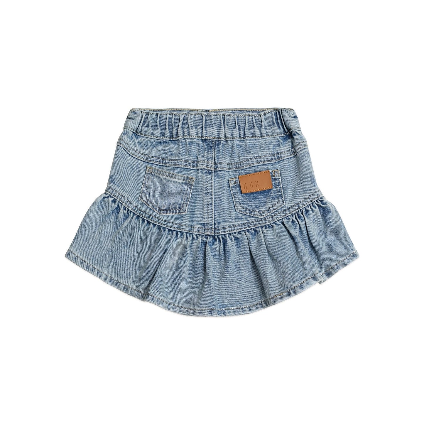 Huxbaby Dreamy Denim Frilly Skirt