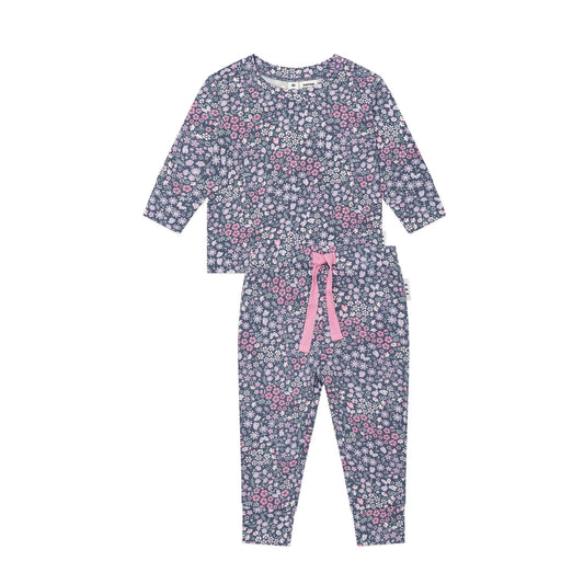 Huxbaby Midnight Flower Garden Sleep Set