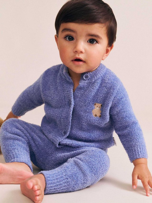 Huxbaby My First Hux Vintage Blue 4pc Boucle Set