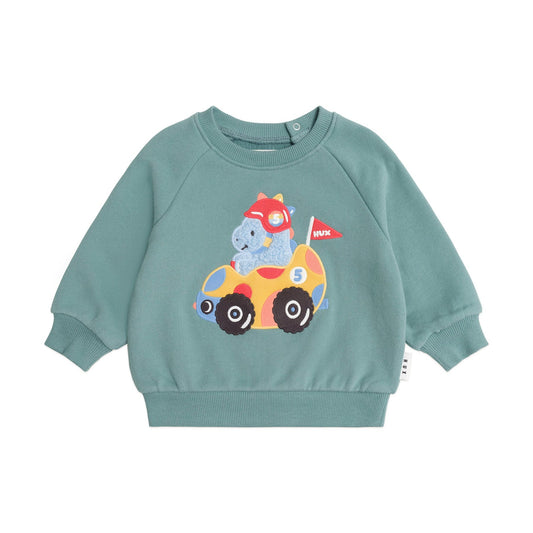 Huxbaby Racer Dino Sweatshirt