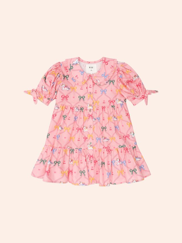 Huxbaby Unicorn Bow Dress