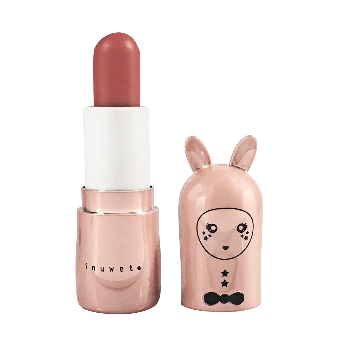 Inuwet Lip Balm Metallic Pink Beige Cinnamon