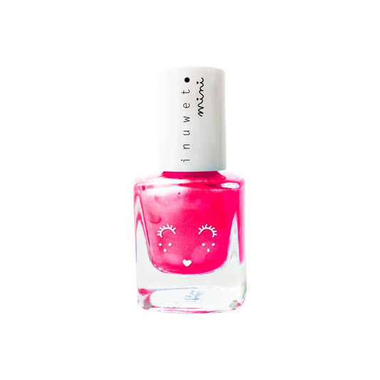 Inuwet Mini Nail Polish Neon Pink Bubblegum