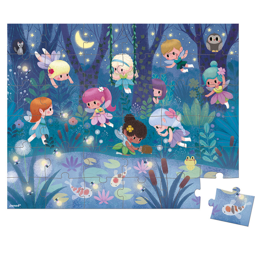 Janod 36pc Jigsaw Puzzle Fairies