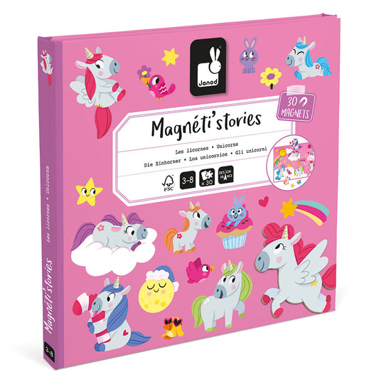 Janod Magnetic Stories Unicorns