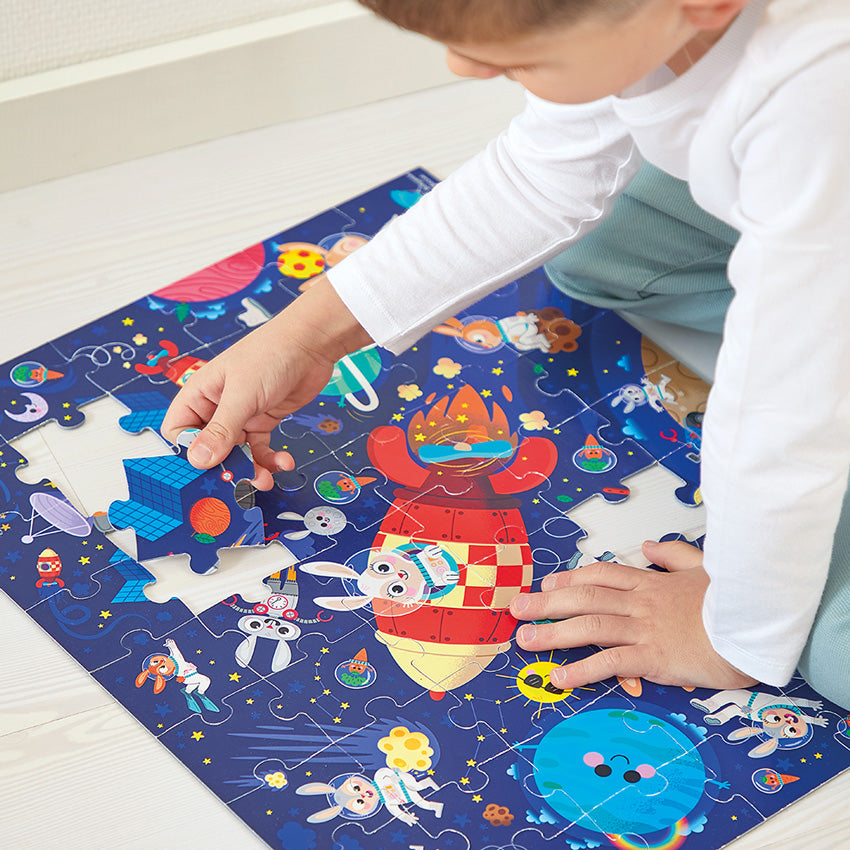 Janod 54pc Jigsaw Puzzle Rocket