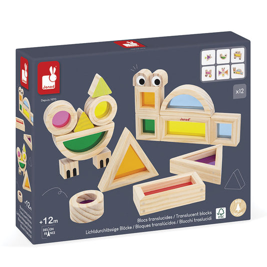 Janod Translucent Blocks
