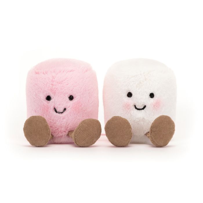 Jellycat Amuseable Pink and White Marshmallows