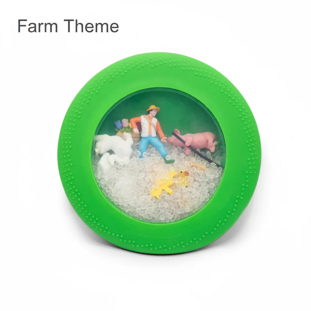 Jellystone Designs Peekaboo Sensory Bag Farm