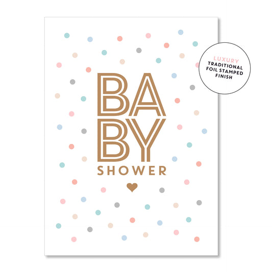 Just Smitten Baby Shower Confetti