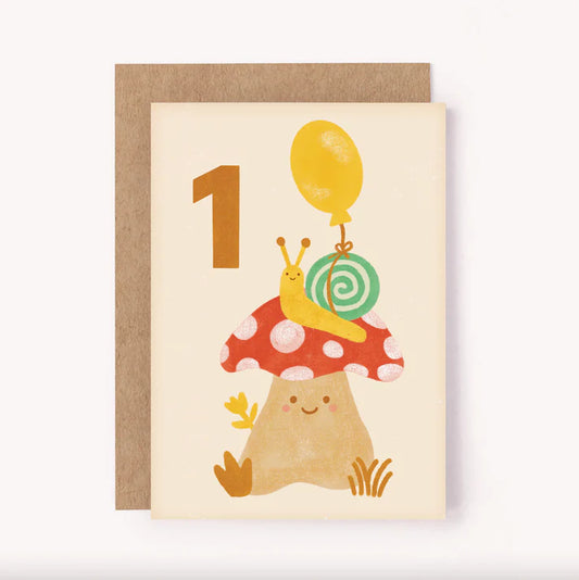 Lauren Sissons 1st Birthday Card