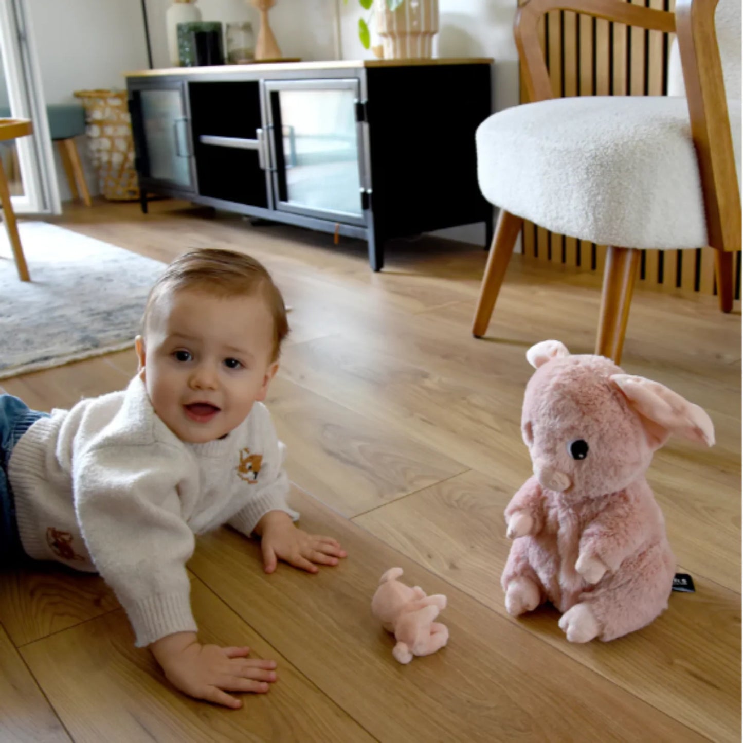 Les Ptipotos Barbekiou the Pig Mum & Baby