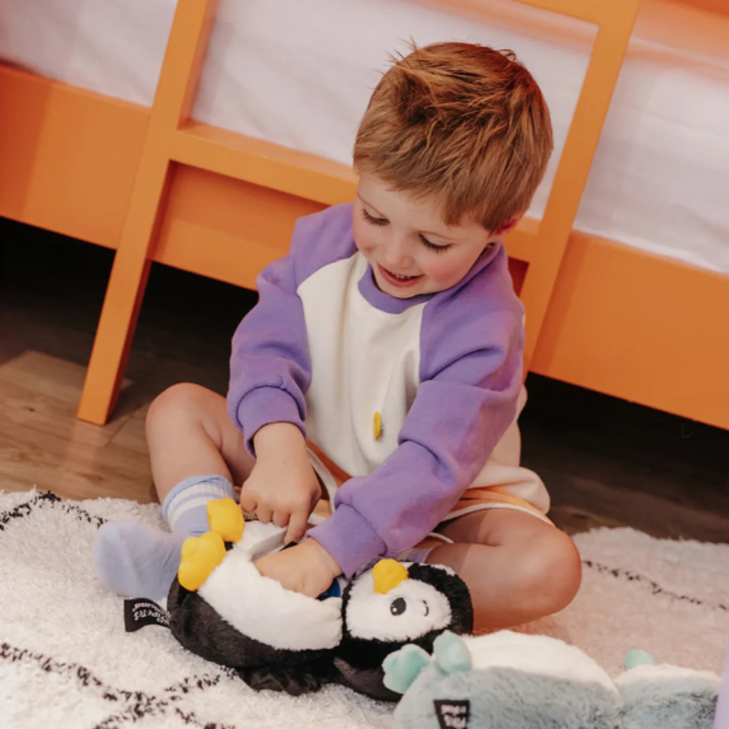 Les Ptipotos Iglou the Peguin Mum & Baby