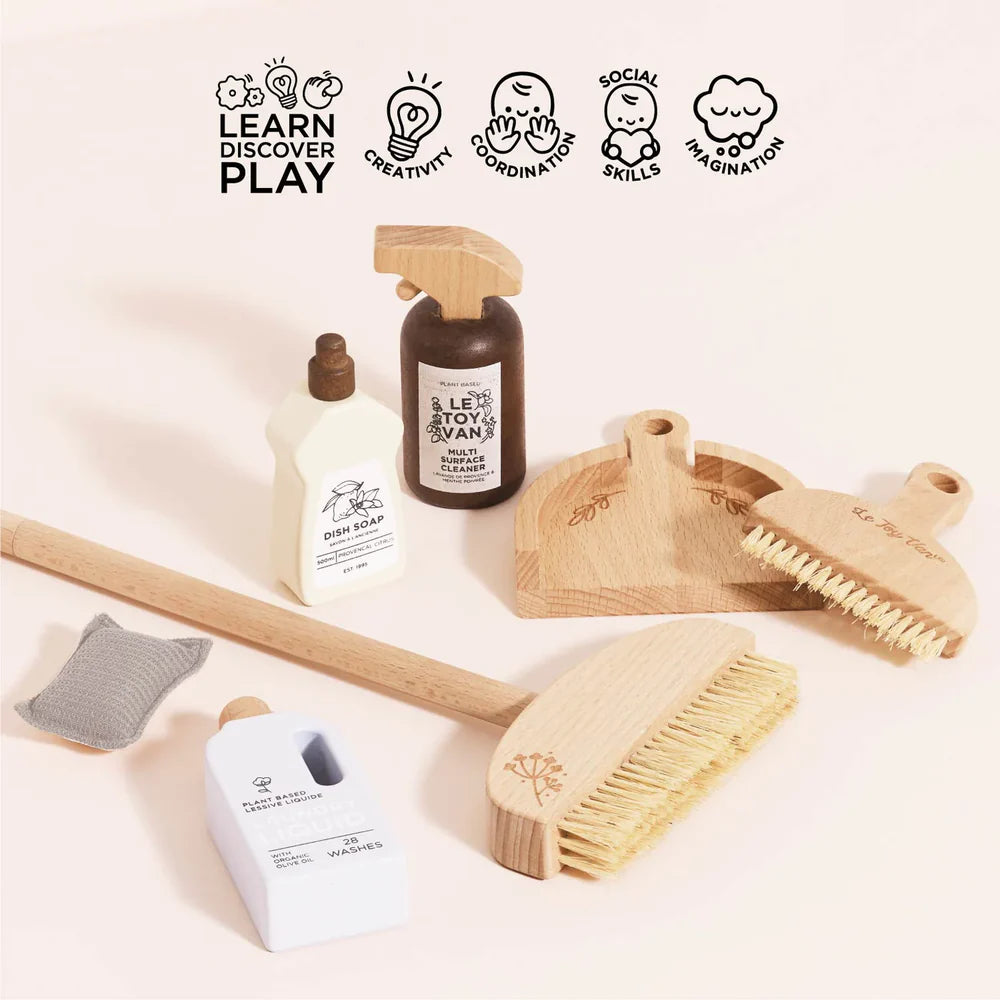 Le Toy Van Wooden Cleaning Set