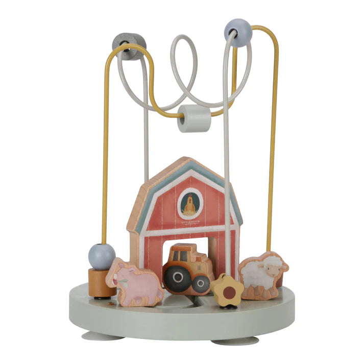 Little Dutch Little Farm Wooden Activity Spiral
