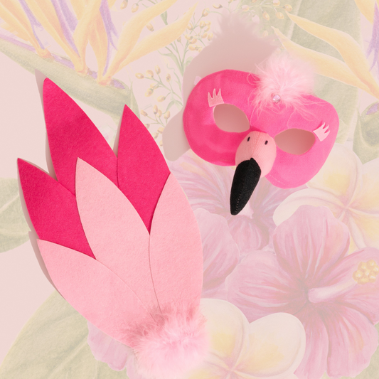 Little Safari Deluxe Animal Set Flamingo