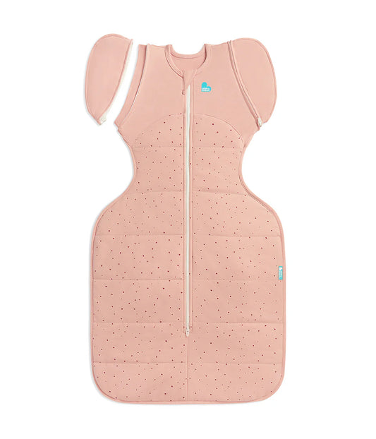 Love To Dream Transition Bag 2.5T Quilted Stretch Cotton Pebbles Rose