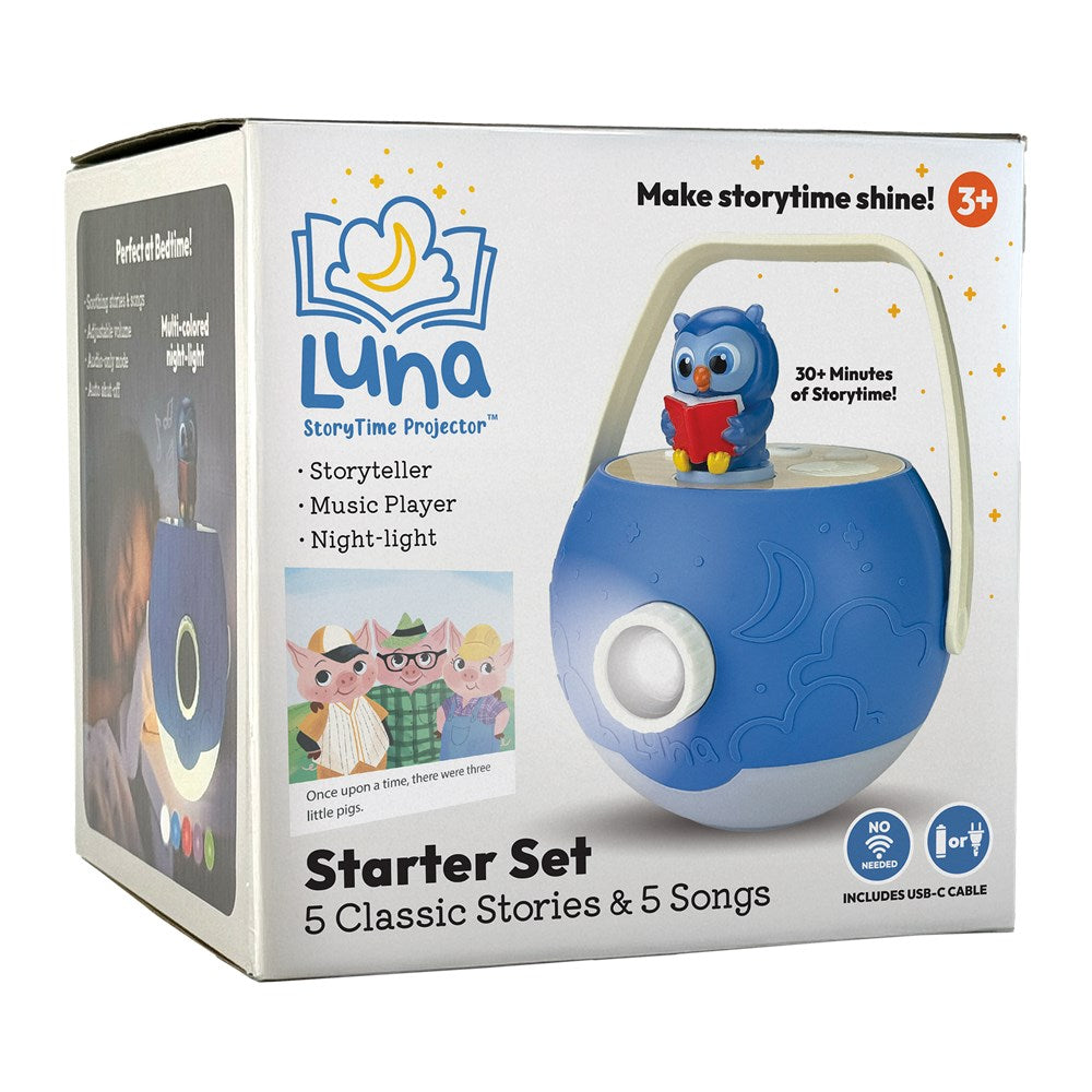 LUNA Storytime Projector Classic Stories with Owl