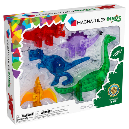 MAGNA-TILES Dinos 5 Piece Set