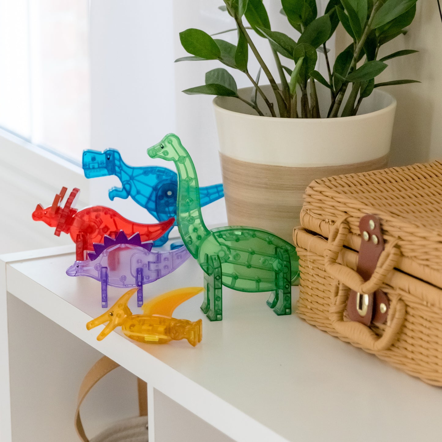 MAGNA-TILES Dinos 5 Piece Set