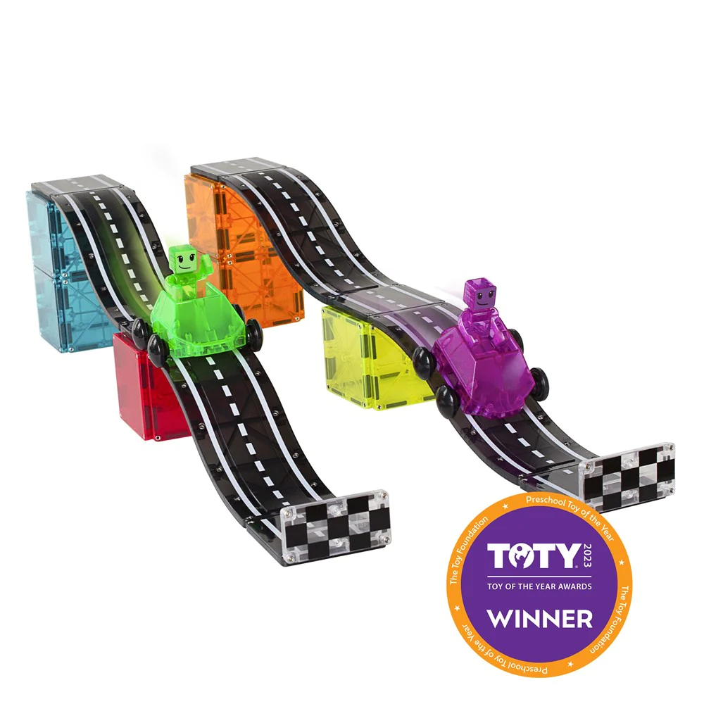 MAGNA-TILES Downhill Duo 40 Piece Set