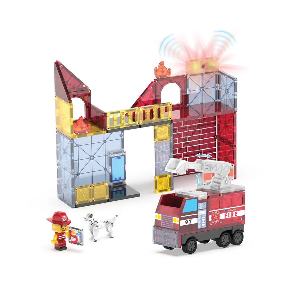 MAGNA-TILES Fire Station 50pc