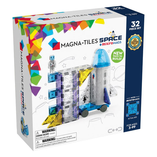 MAGNA-TILES Space and MicroMAGS 32pc Set