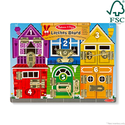 Melissa & Doug Latches Board