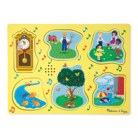 Melissa & Doug Sing Along Nursery Rhymes Puzzle