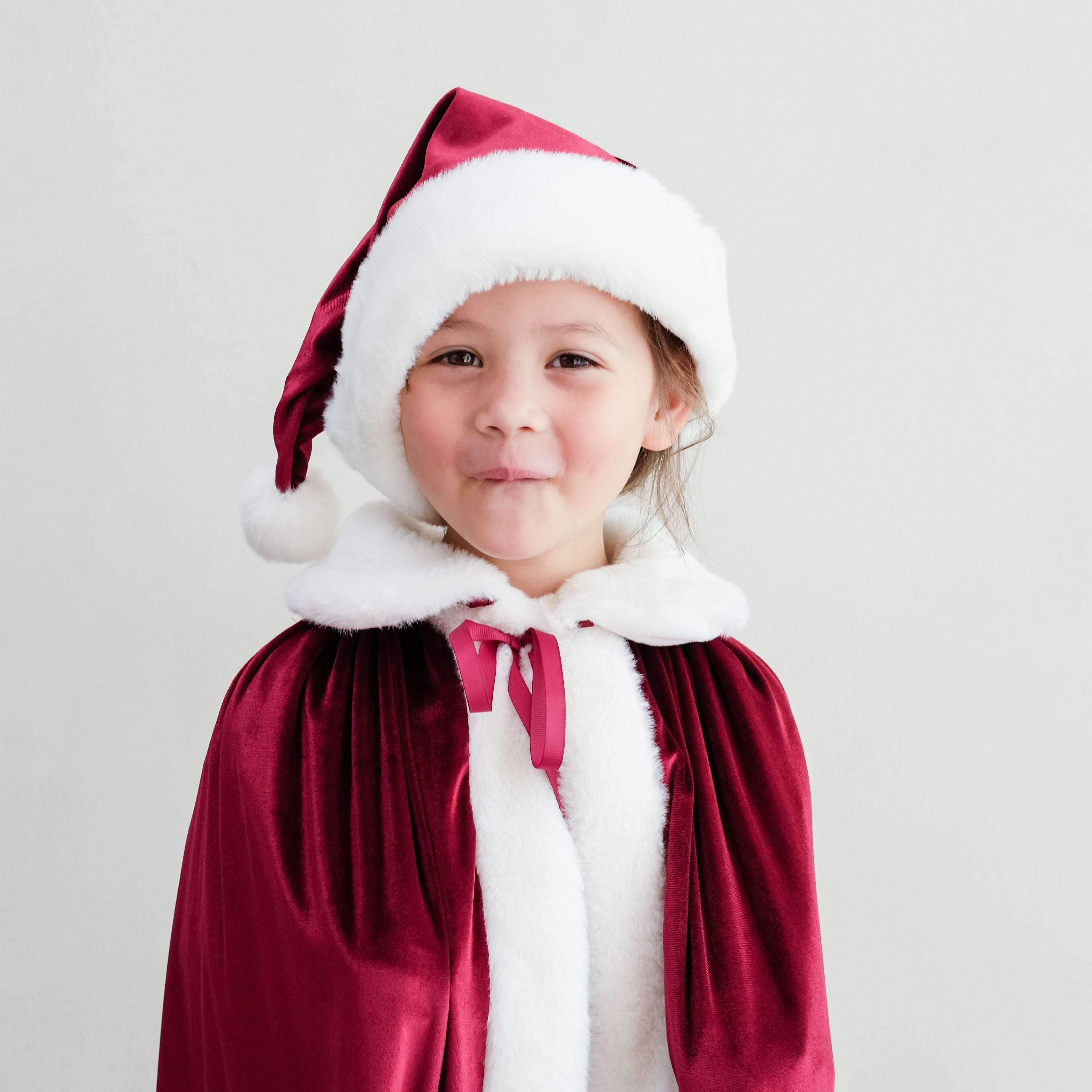 Velvet on sale santa hat